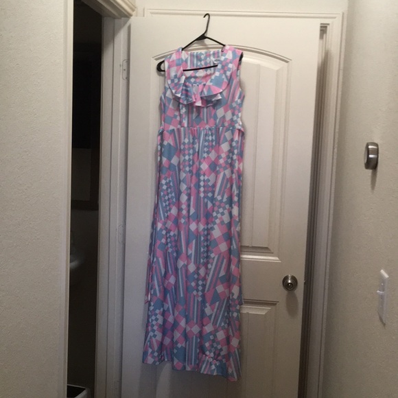 Vintage geometric maxi - Picture 1 of 4